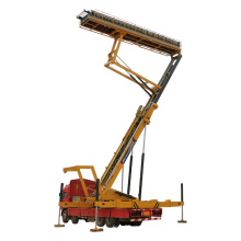 QIANJIN 14m 16m towable boom lift hydraulic work platform